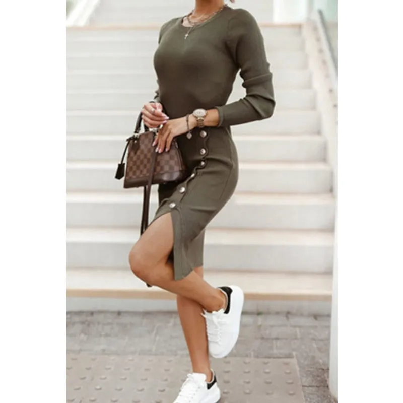 Mini Skinny Winter Dress