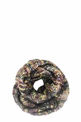 Multi Yarn Knitted Infinity
