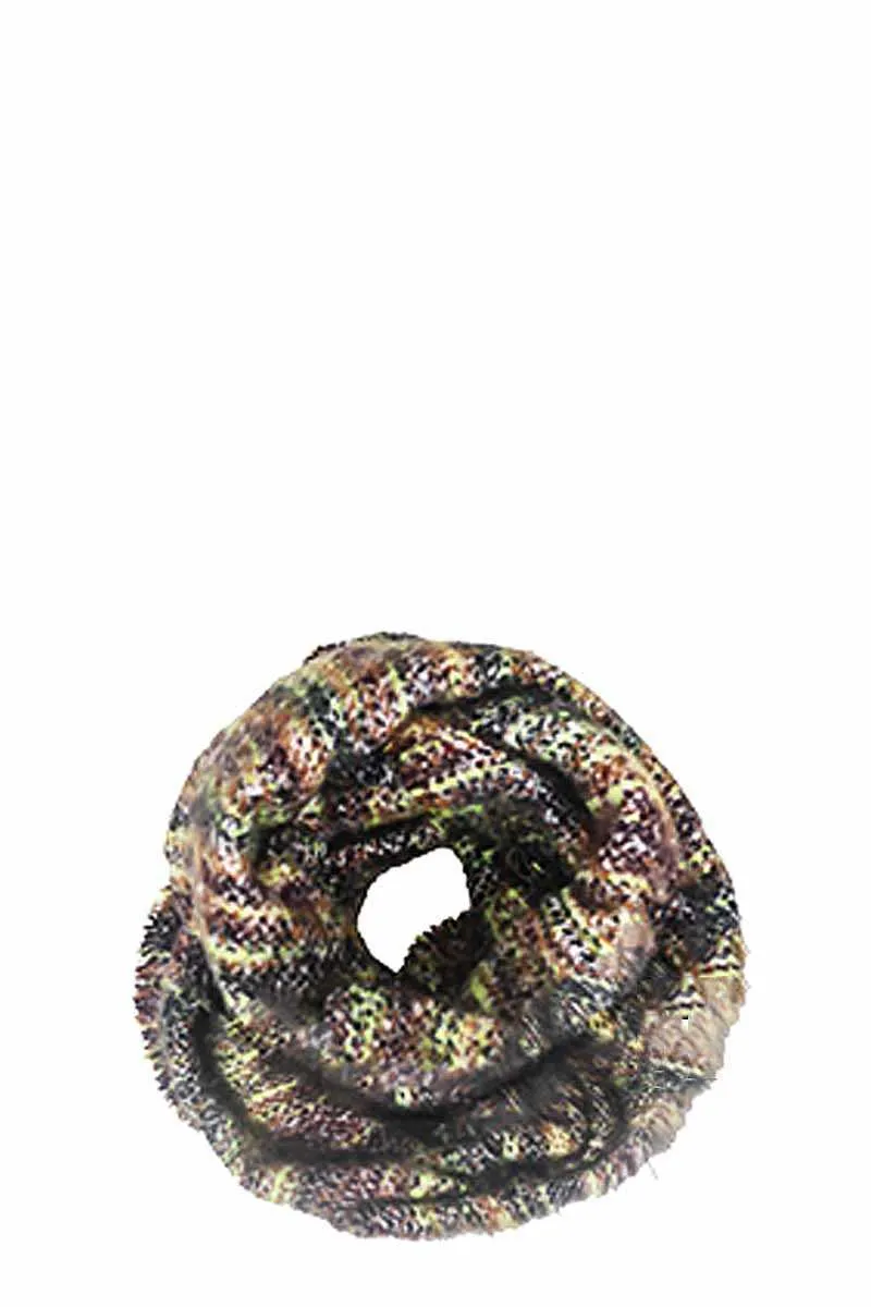 Multi Yarn Knitted Infinity