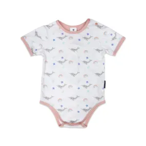 Narwhal Bodysuit White