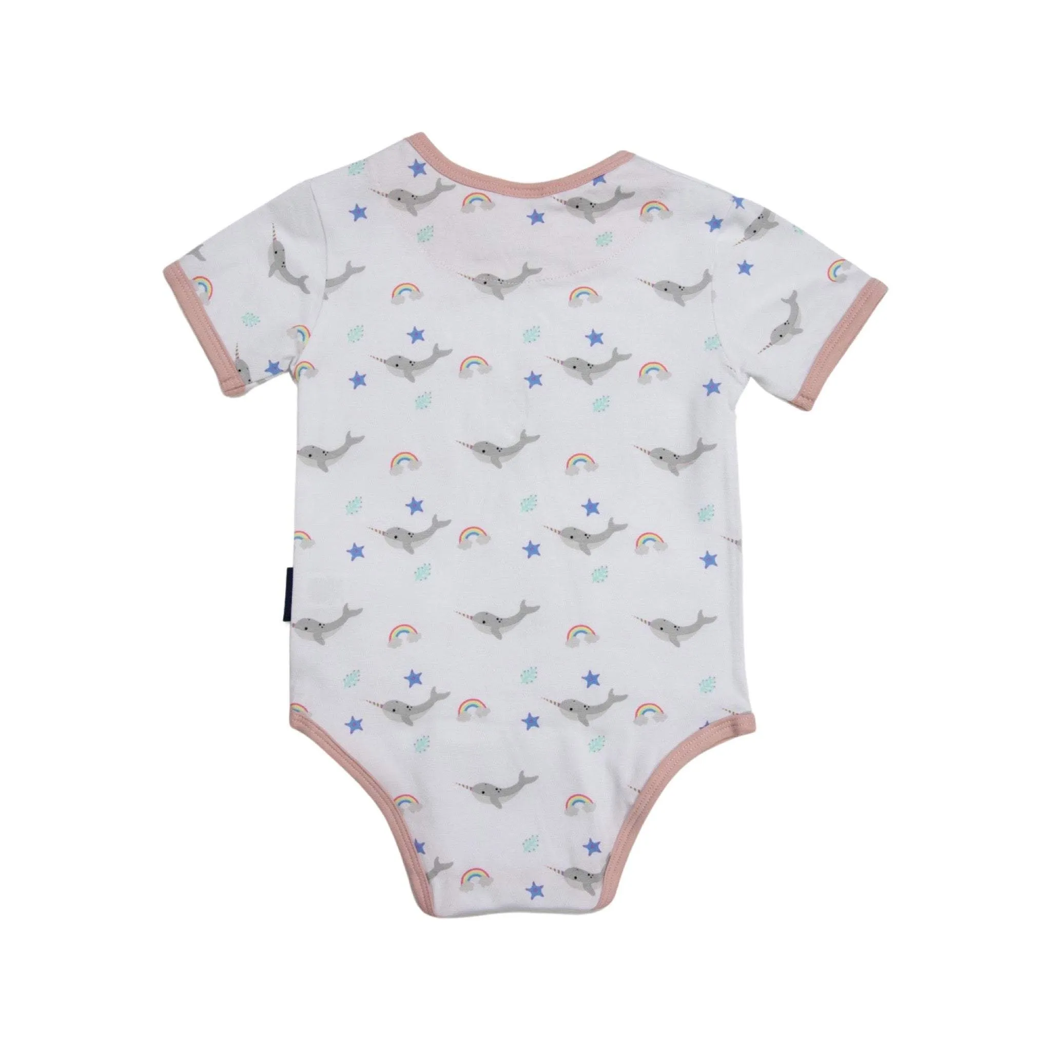 Narwhal Bodysuit White