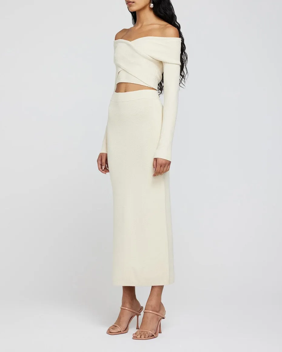 Natural White Verina Skirt