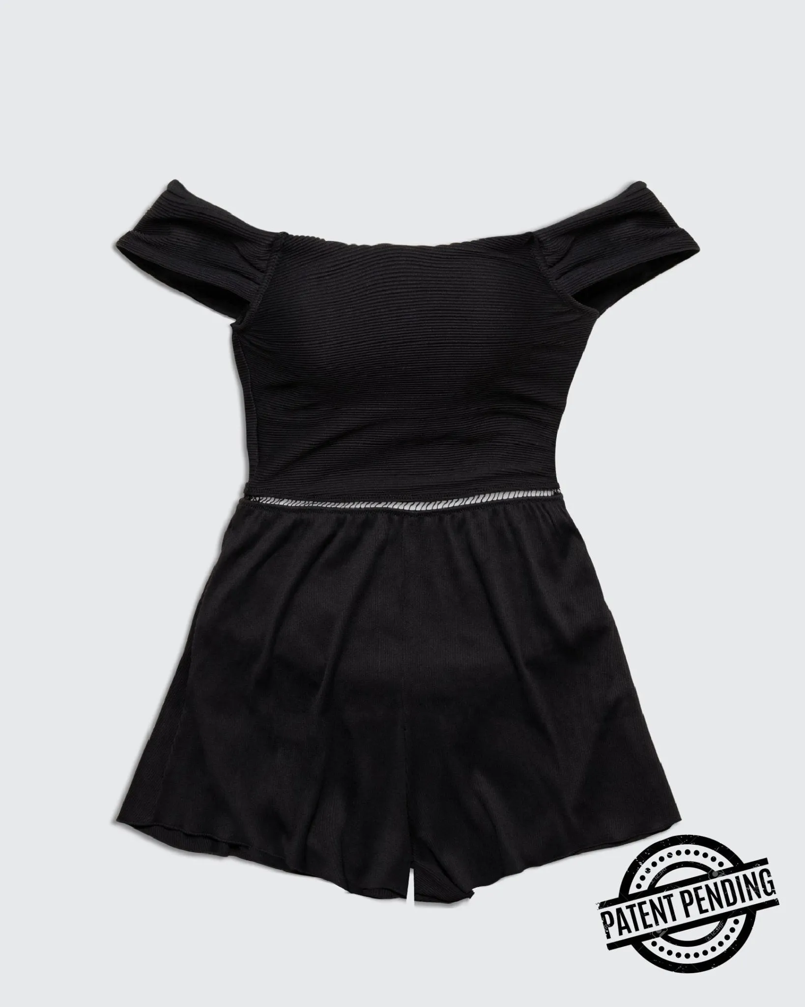 Overall Elizabeth Black Rib