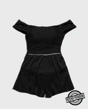 Overall Elizabeth Black Rib