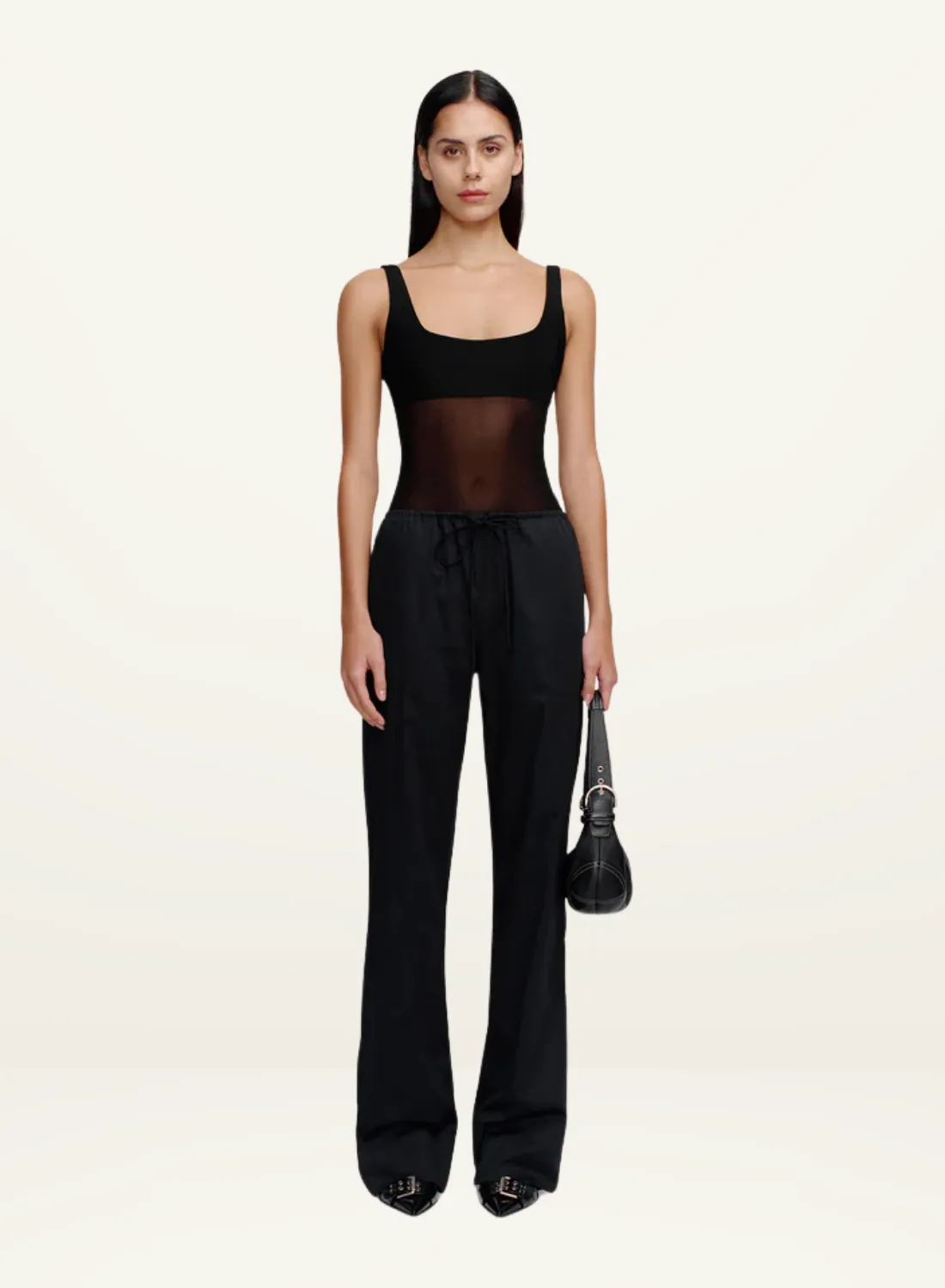 Ownley Emilia Bodysuit in BLACK