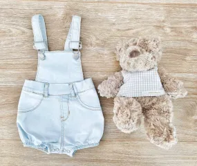 Promenade Denim Short Overall