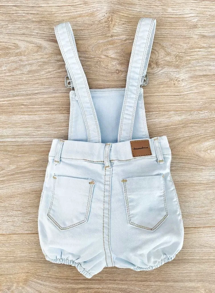 Promenade Denim Short Overall