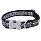 Red Dingo - Black/White Safari Dog Collar - X Small