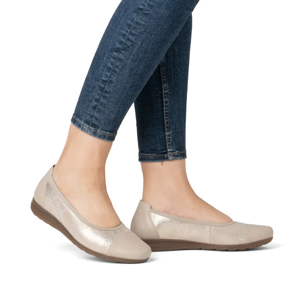 Rieker Ladies Flat Ballet Pump