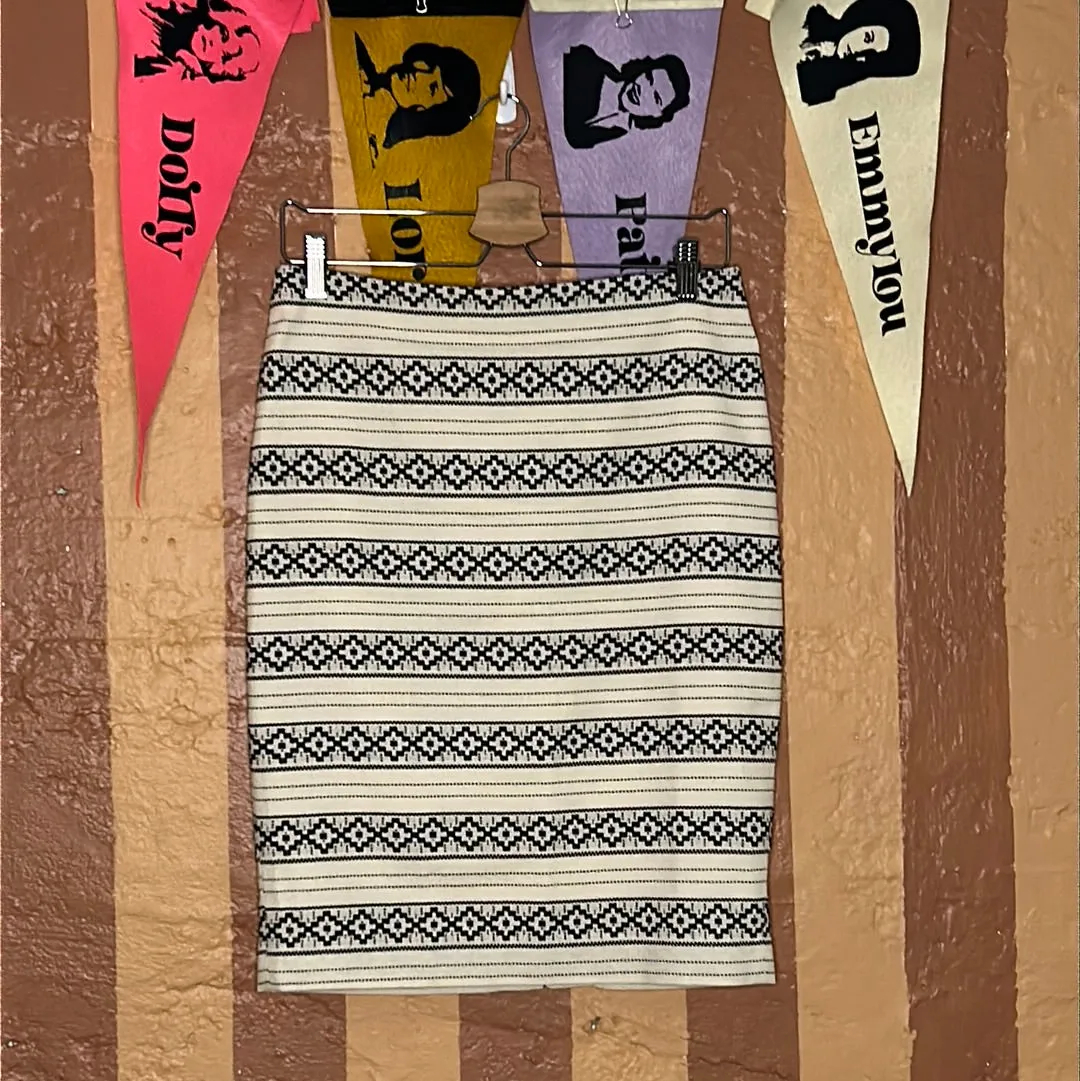 (RR1965) Cotton Pencil Skirt