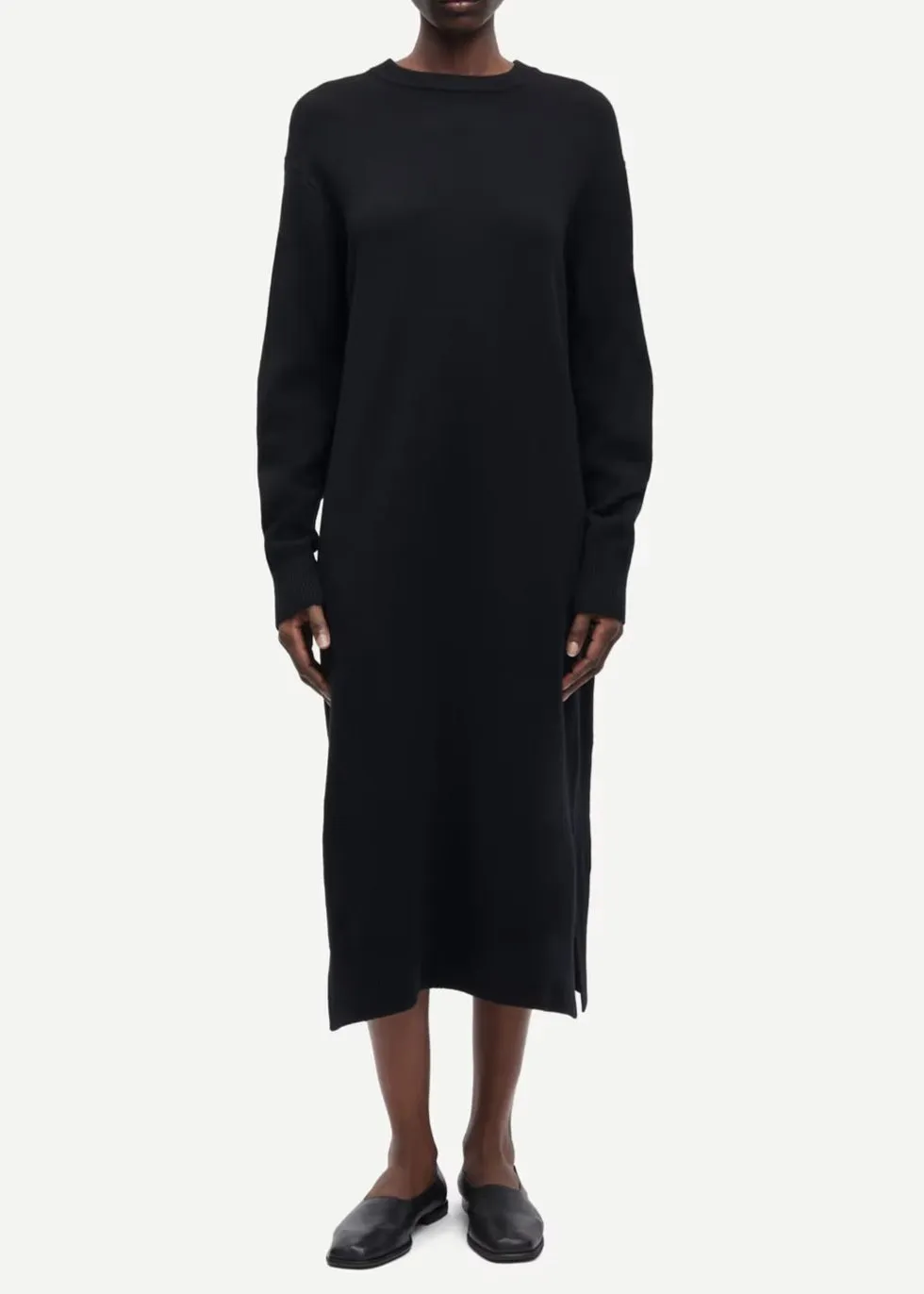 SACHARLOTTE KNIT DRESS | BLACK