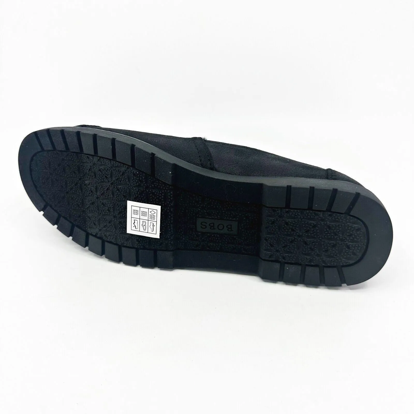 Skechers Bobs Chill Lugs Urban Spell Black Womens Memory Foam Comfort Shoes