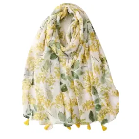 Soft Citrus Scarf