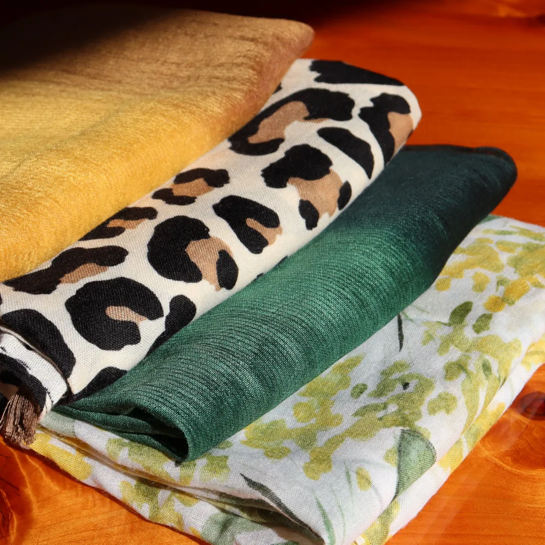 Soft Citrus Scarf