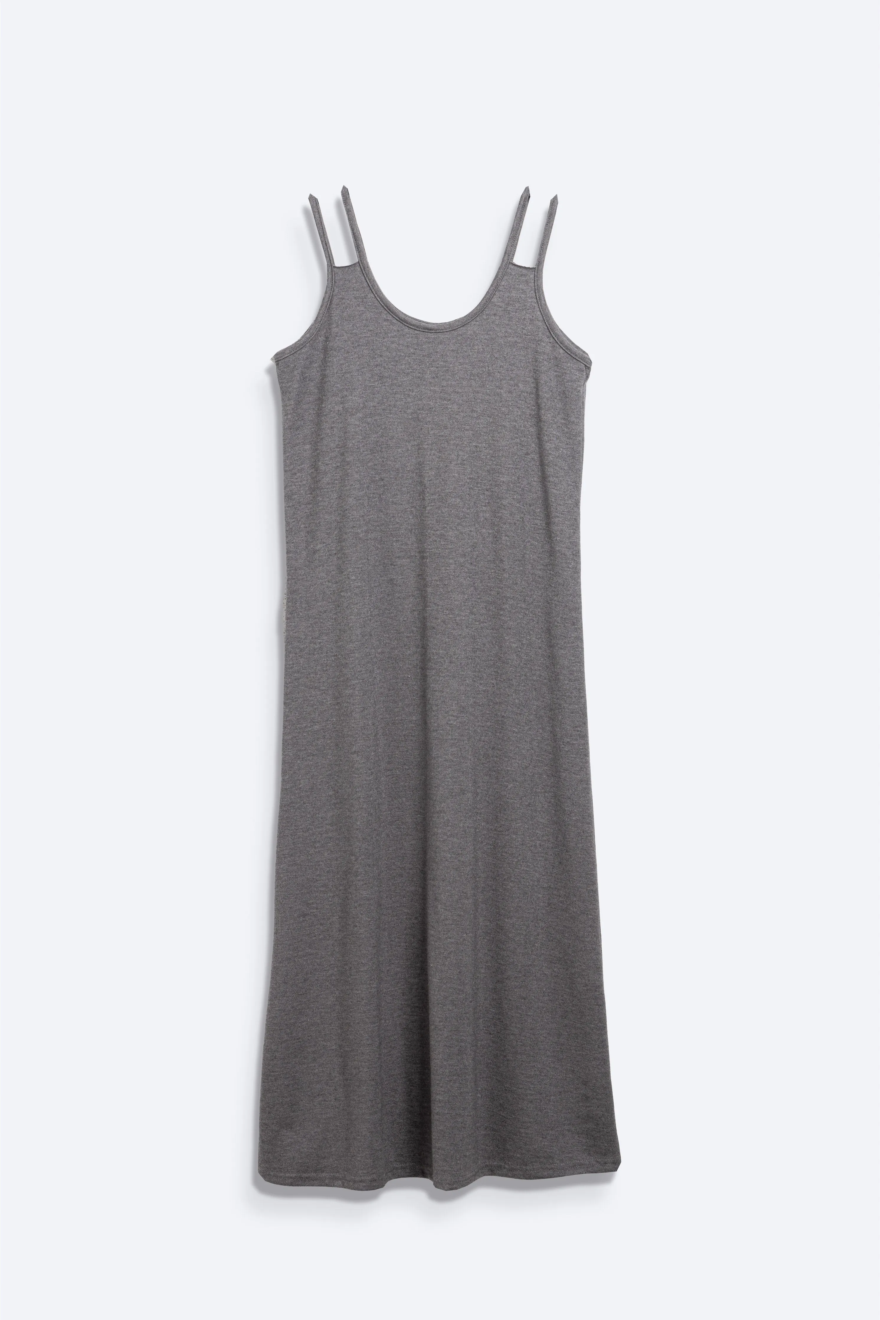 SOFT KNIT MIDI DRESS