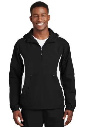 Sport-Tek JST63: Colorblock Raglan Anorak