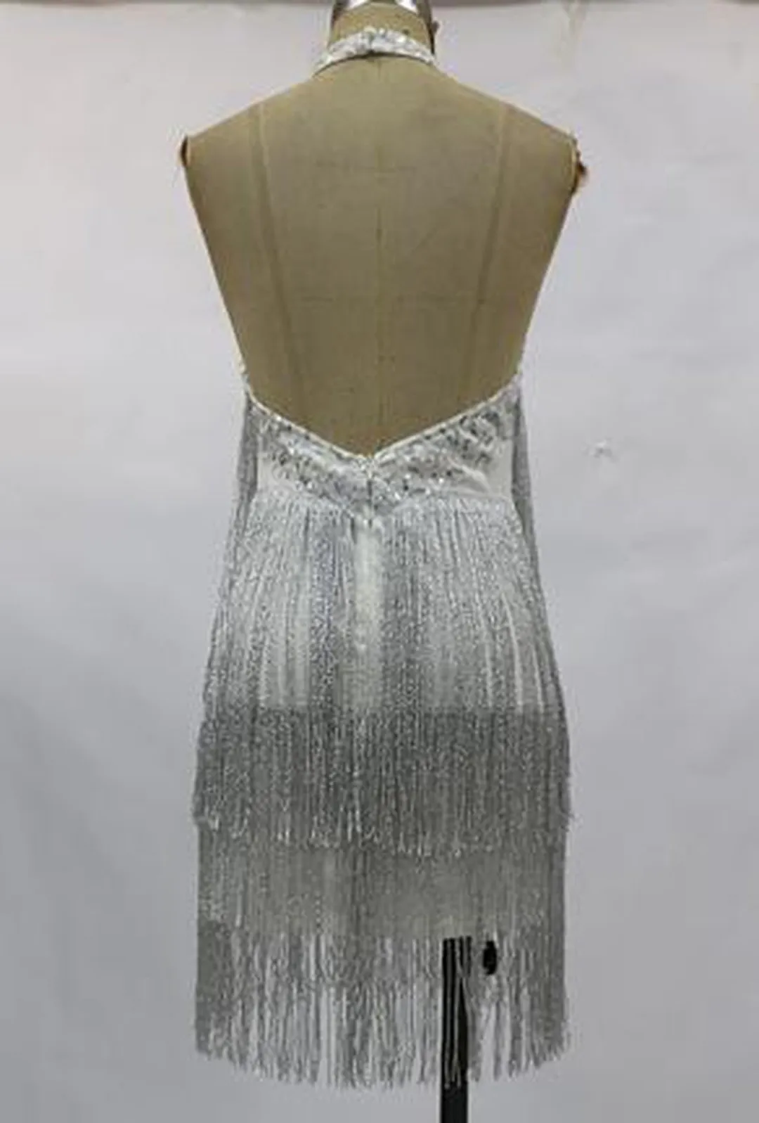 SWEENEY - SPARKLE GATSBY FRINGE DRESS