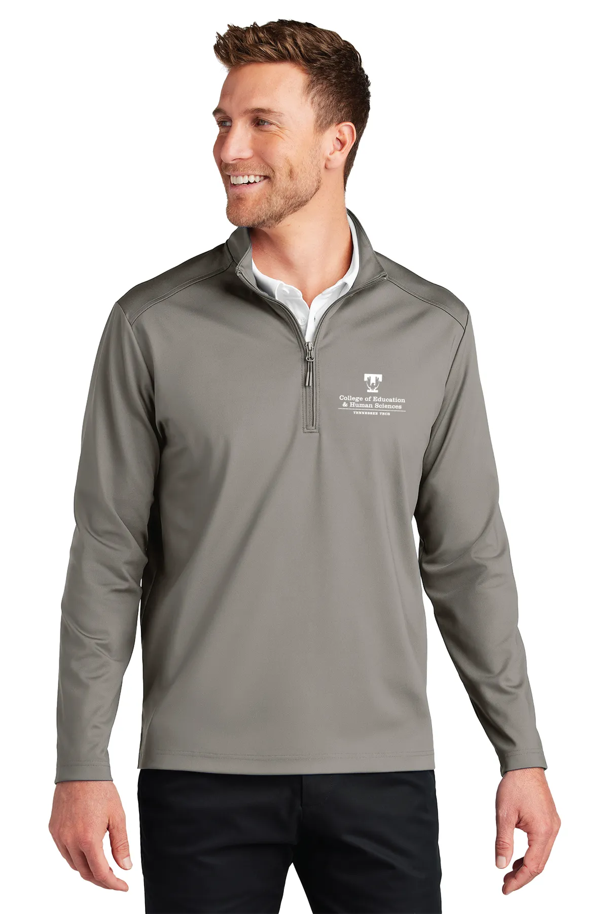 TTU-Double Knit 1/4 Zip