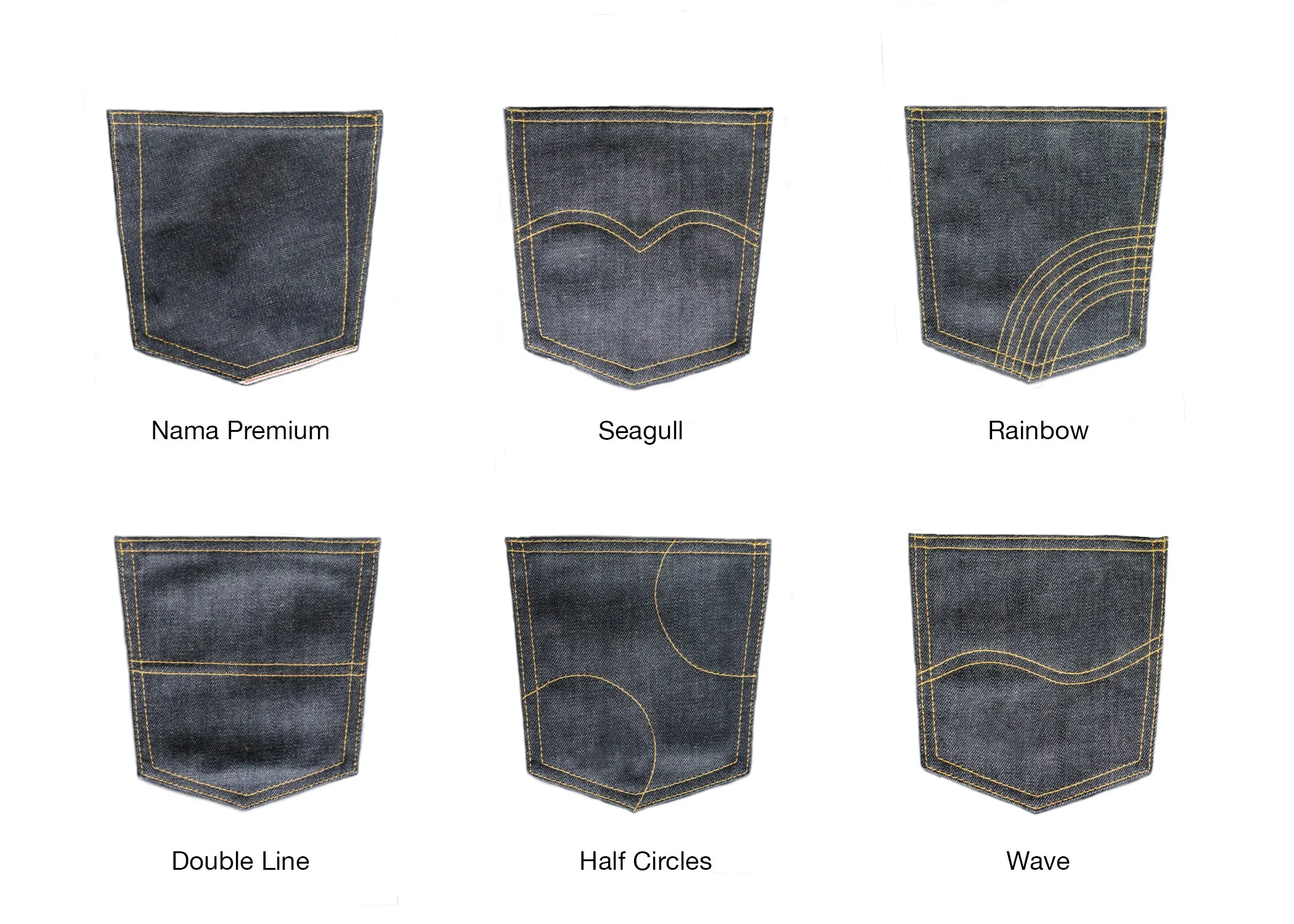 WHITE DENIM RED SELVEDGE