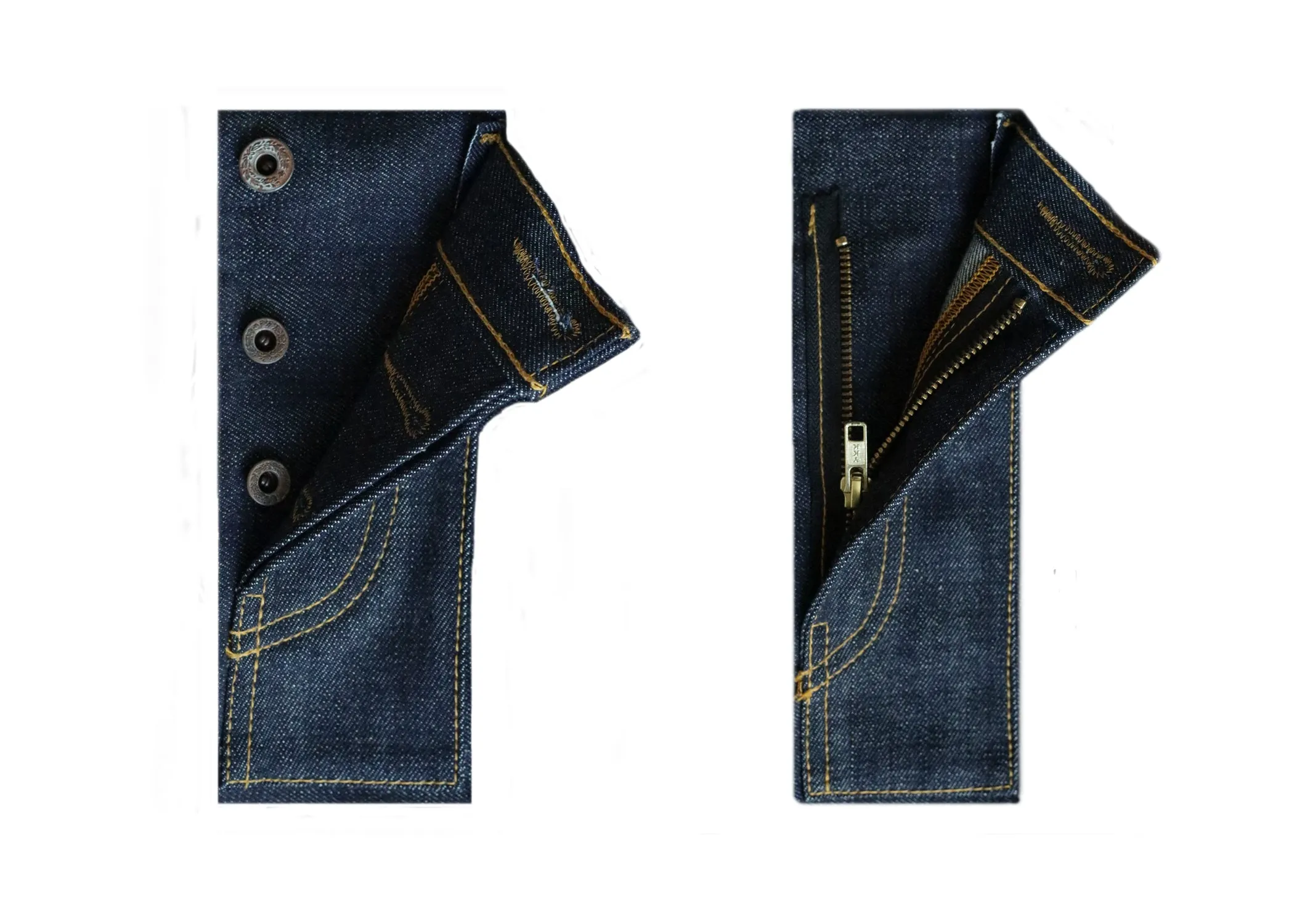 WHITE DENIM RED SELVEDGE