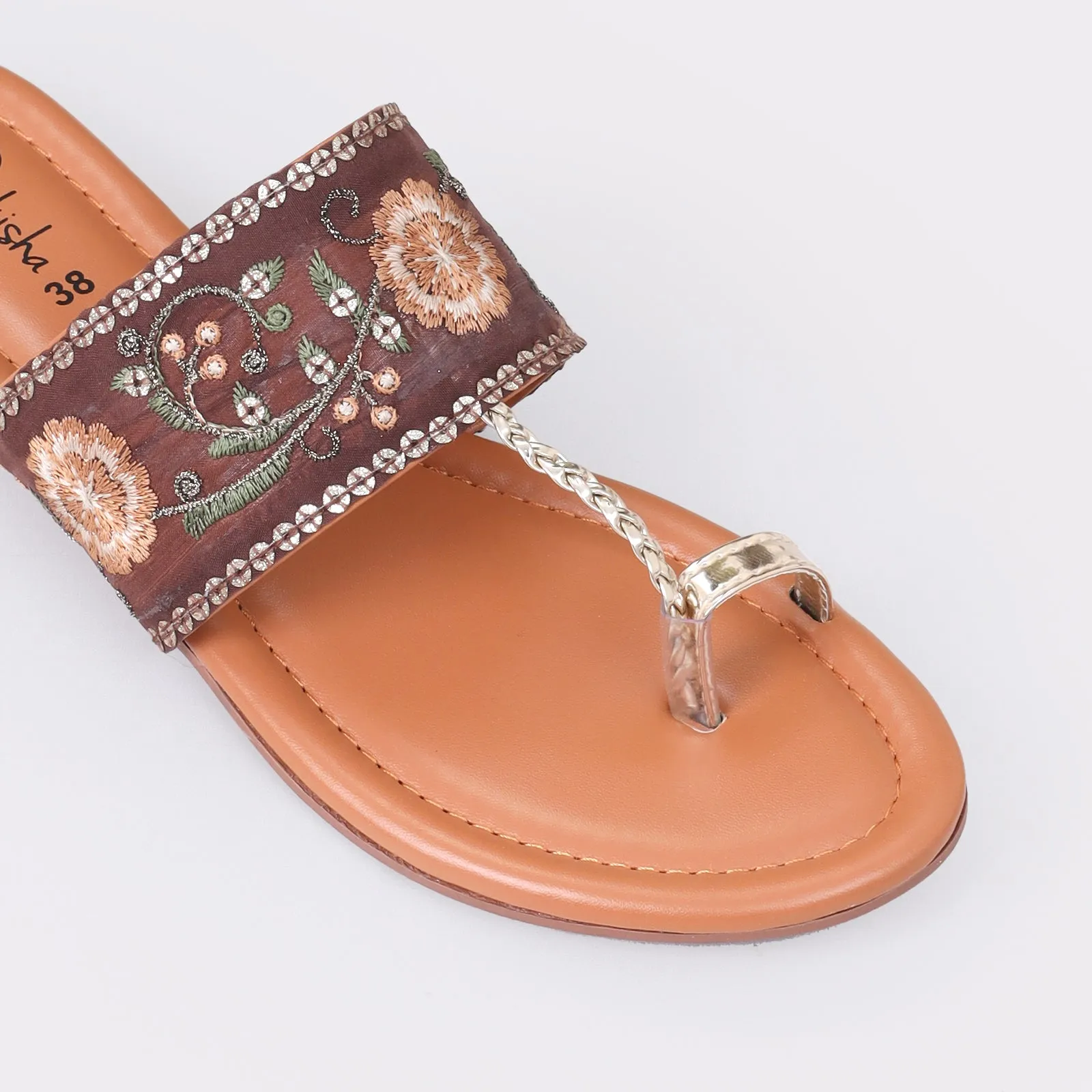 Women's Toe Ring Chappal