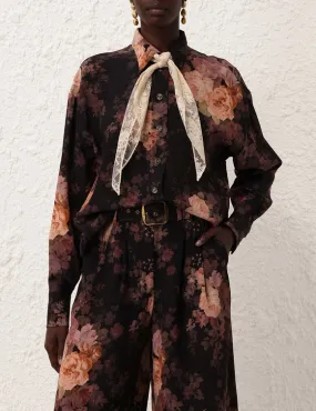 Zimmermann | Illustration Lace Scarf Shirt